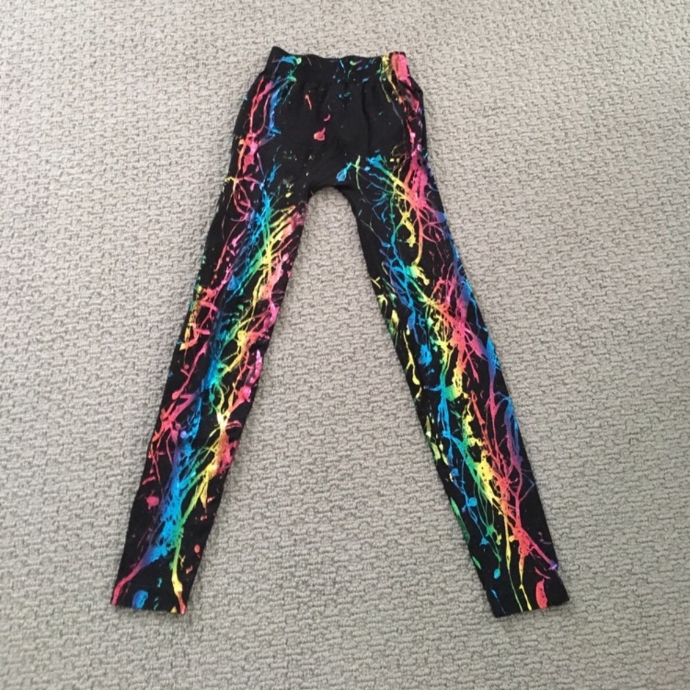 Size M/L Electric Yoga leggings